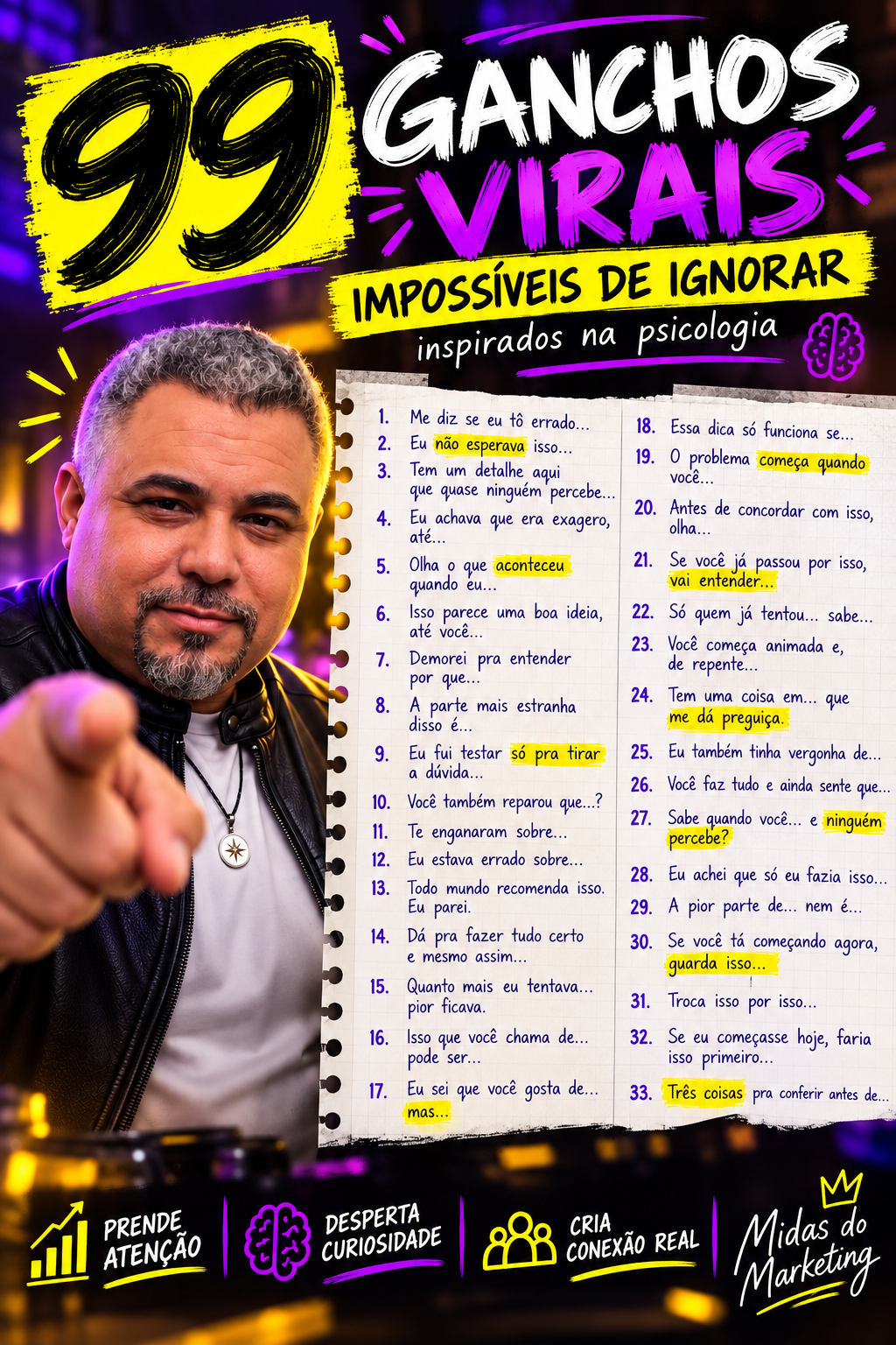 Capa 99 Ganchos Virais