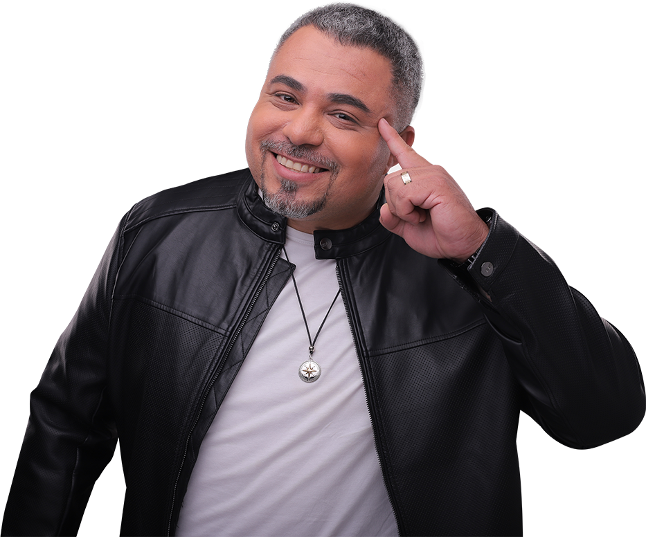 Midas do Marketing sorrindo